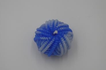 Wollknäuel blau-weiss