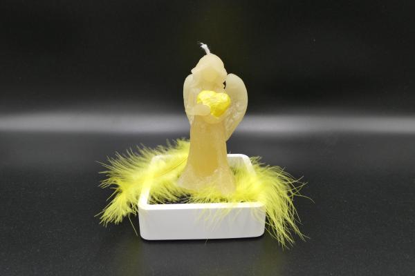 Engel transparent-gelb/ gelb