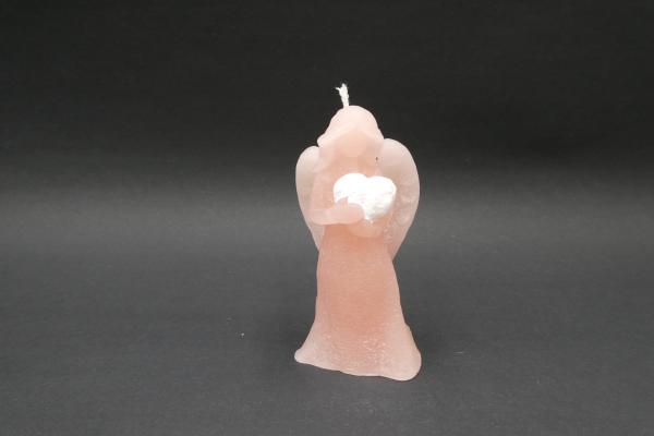 Engel transparent-rosa/ weiss