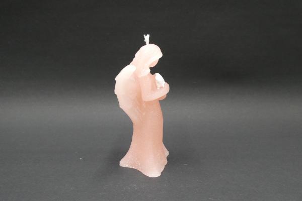 Engel transparent-rosa/ weiss