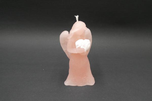 Engel transparent-rosa/ weiss