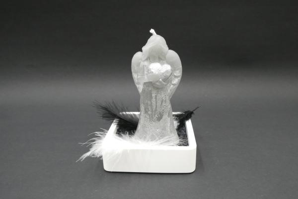 Engel transparent-silber/ silber