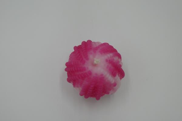Wollknäuel weiss-pink